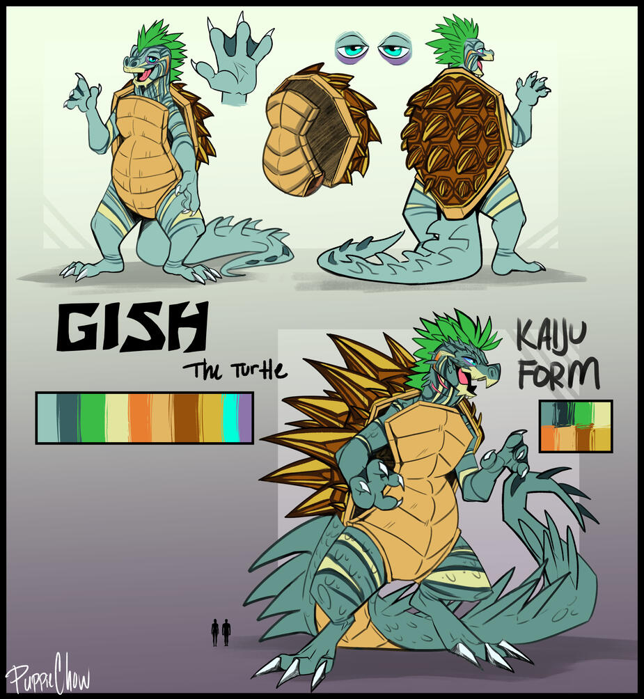 Gish the turtle