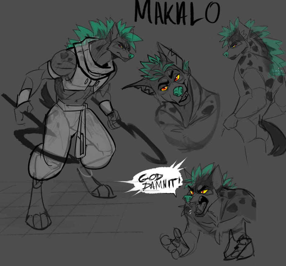 Makalo Sketch reference